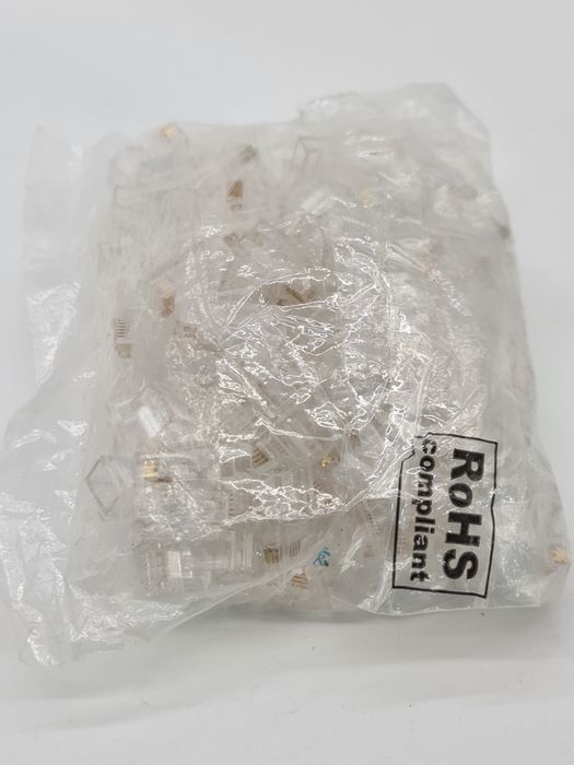 Conjunto de conectores Ethernet RJ45