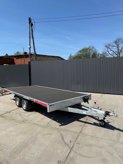 Przyczepa PLATFORMA towarowa bagażowa LAWETA 4,5x2m NOWA HIT CENOWY!!!