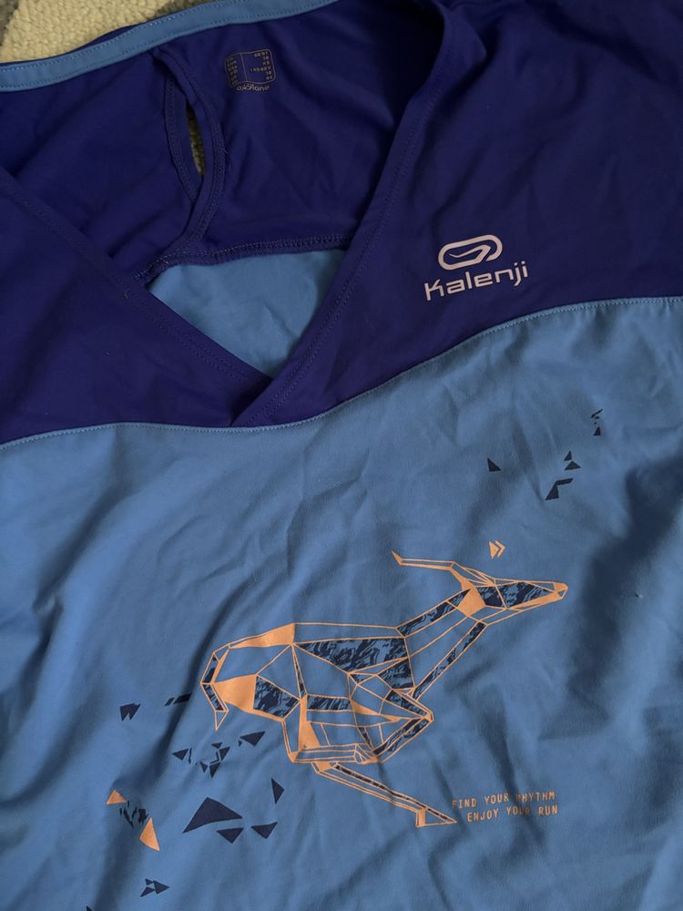 Bluzka sportowa kalenji bieganie fitness decathlon 38