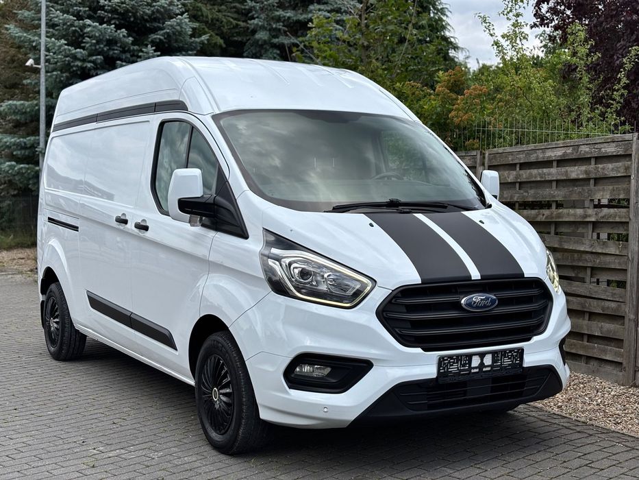 Ford Transit Custom L2H2 Klima Hak 2xPDC Led Nowy rozrząd  2.0 TDCi 105 Ps L2H2 Led 2xPDC Hak 1 właściciel Nowy rozrząd