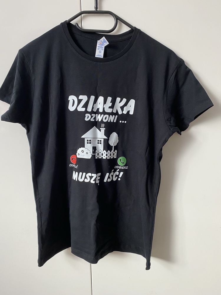 Koszulka dzialka dzwoni damska M