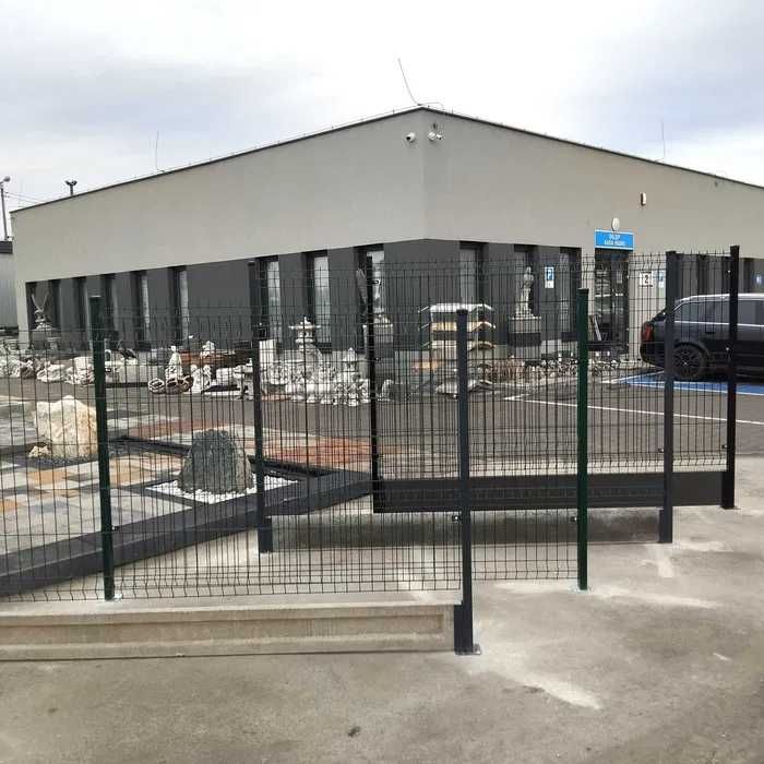 Panel ogrodzeniowy siatka podmurówka pustak ogrodzeniowy ceownik