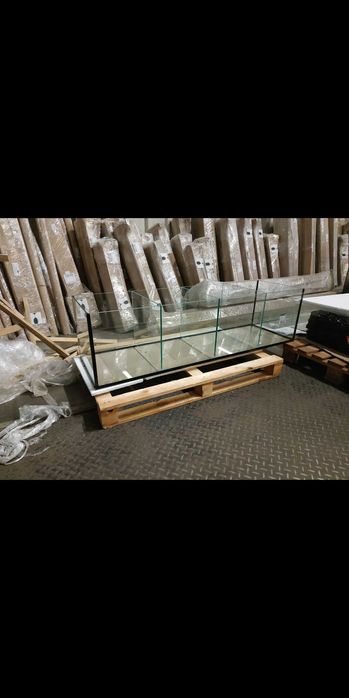 Аквариум для раков 375л 4 секции 150-50-50см 10мм ПРОДАЖА ИЗГОТОВДЕНИЕ