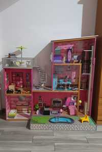 Barbie drewniany luxusowy domek