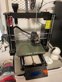 impressora 3D original PRUSA MK3S+ com 3 chapas de impressão