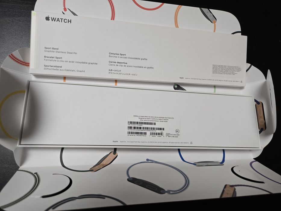 Apple Watch SE 2 44mm Midnight Aluminium GPS+LTE Нові