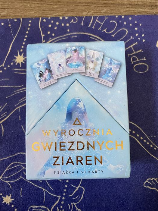 Karty oracle deck Wyrocznia gwiezdnych ziaren Rebecca Campbell