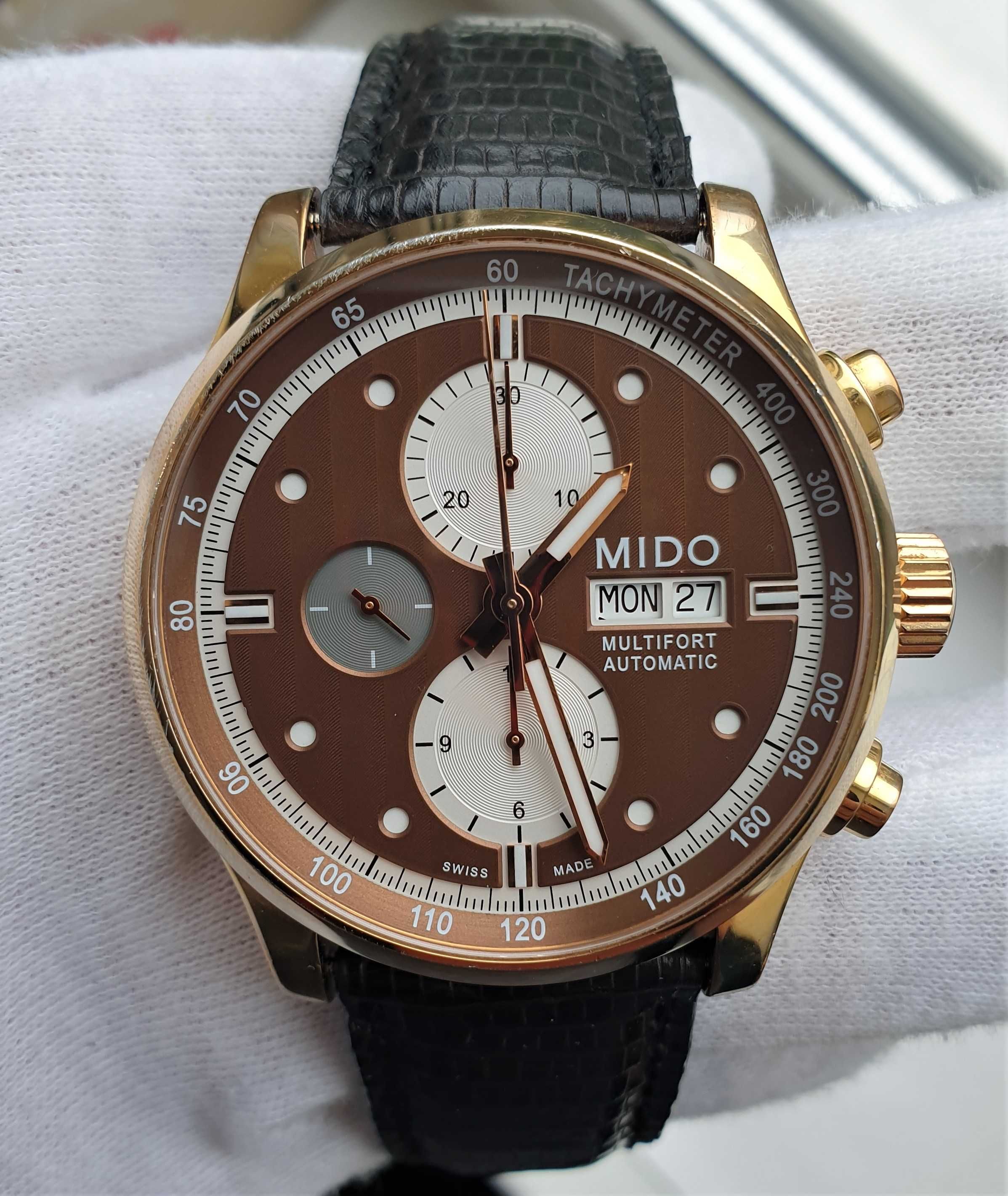 Чоловічий годинник часы Mido Multifort M005.614.36.291.19 Automatic