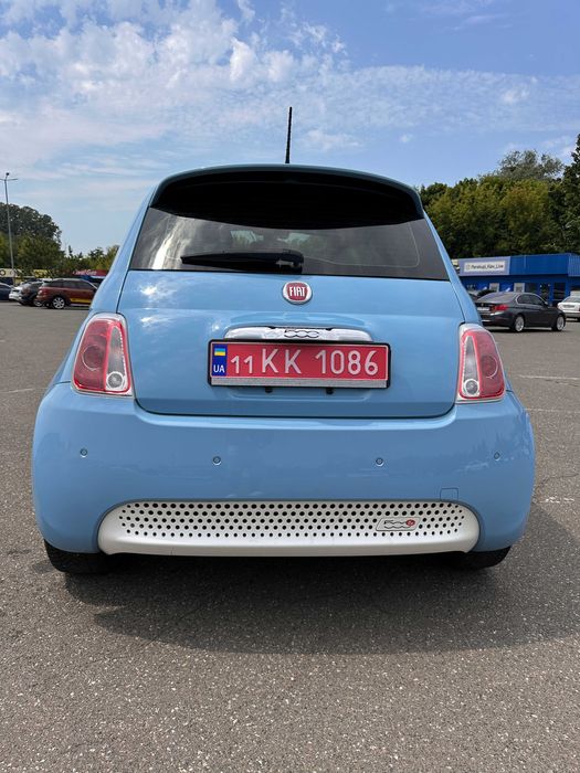 Fiat 500e рестайлінг 2016 рік
