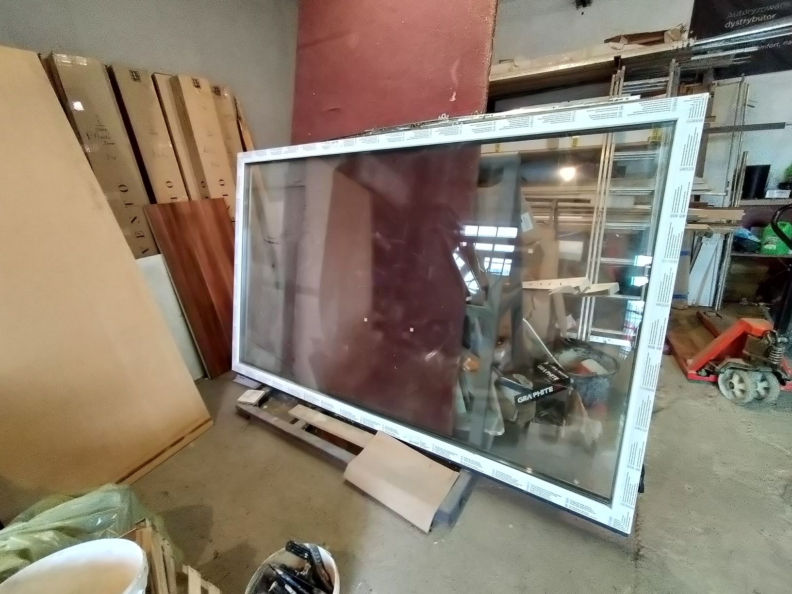 Okna, stałka, Fix w ramie 3 szybowe