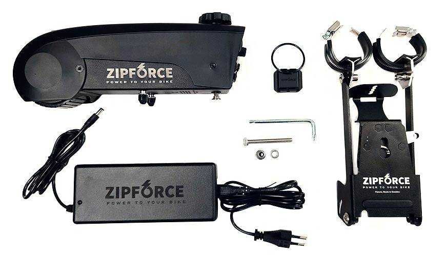 ZIPFORCE SLIM wspomaganie elektryczne roweru