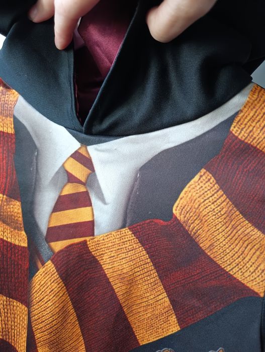 Strój halloween, kostium karnawałowy, przebranie Harry Potter 122 128