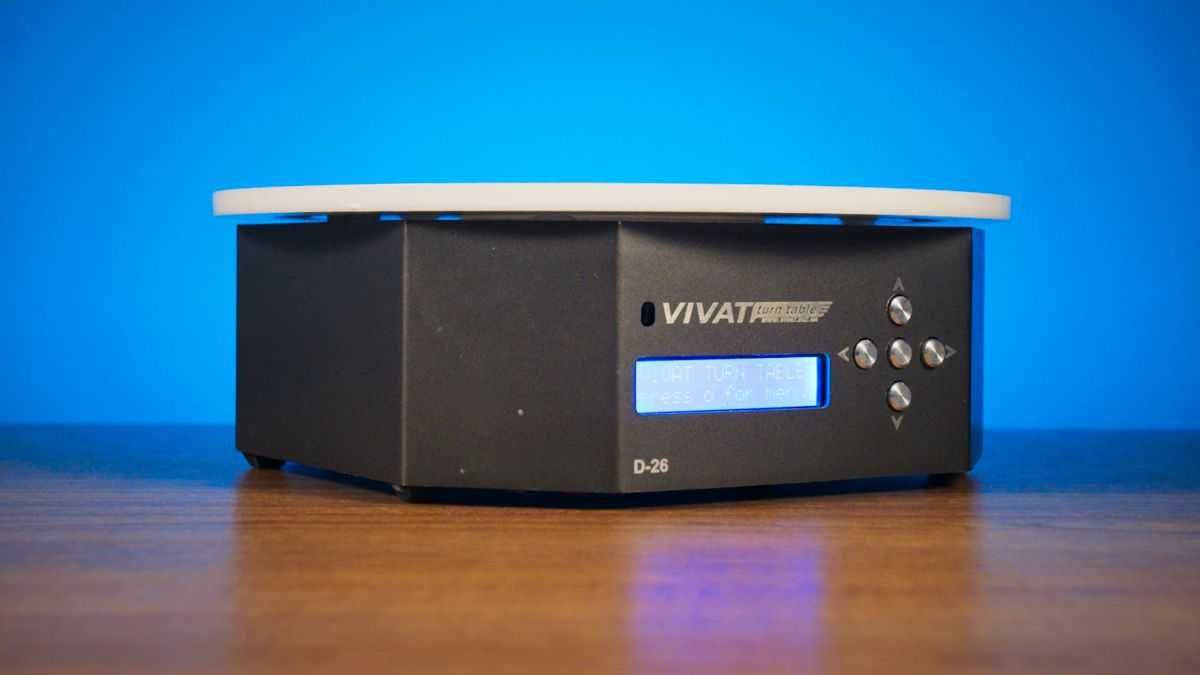 Vivat Turn Table D-26 поворотний стіл для фото/речей 360, 3D платформа