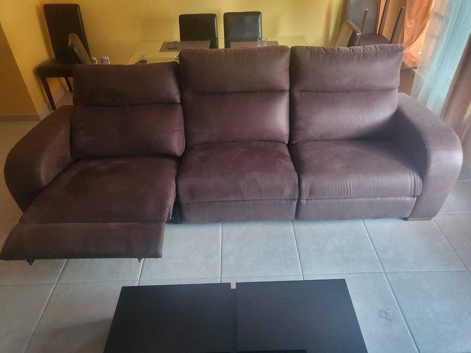 Sofá Modular Kindia Bliss com Relax Elétrico-3Lugares de Puro Conforto