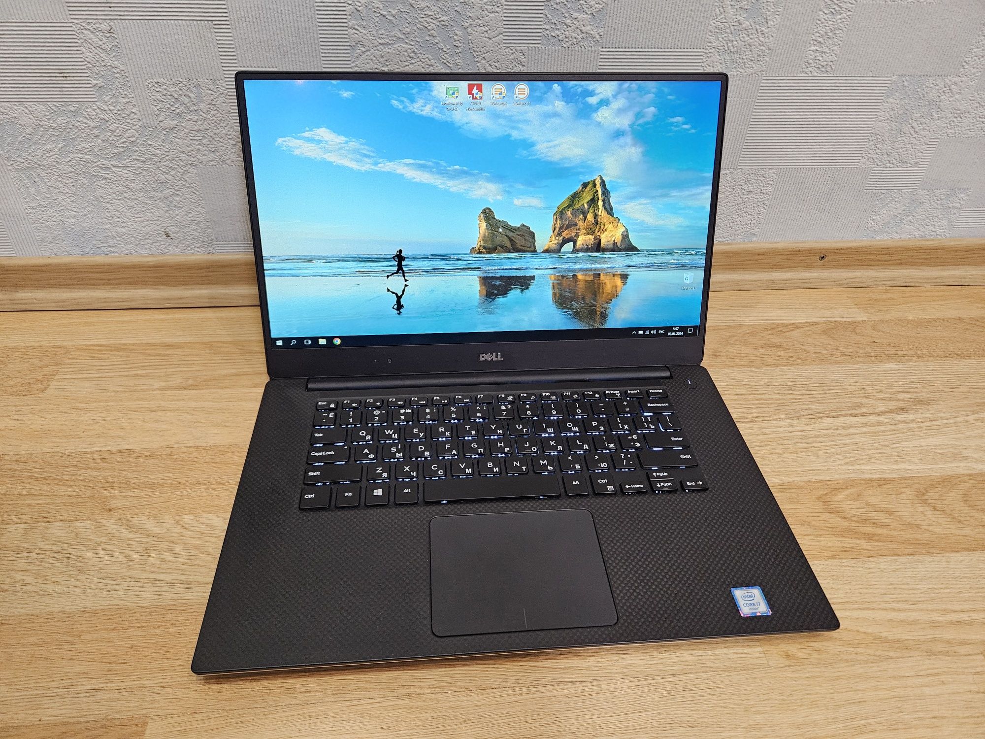 15.6 Dell Precision 5510 FHD IPS/i7-6820HQ/16Gb/256Gb/7 годин АКБ