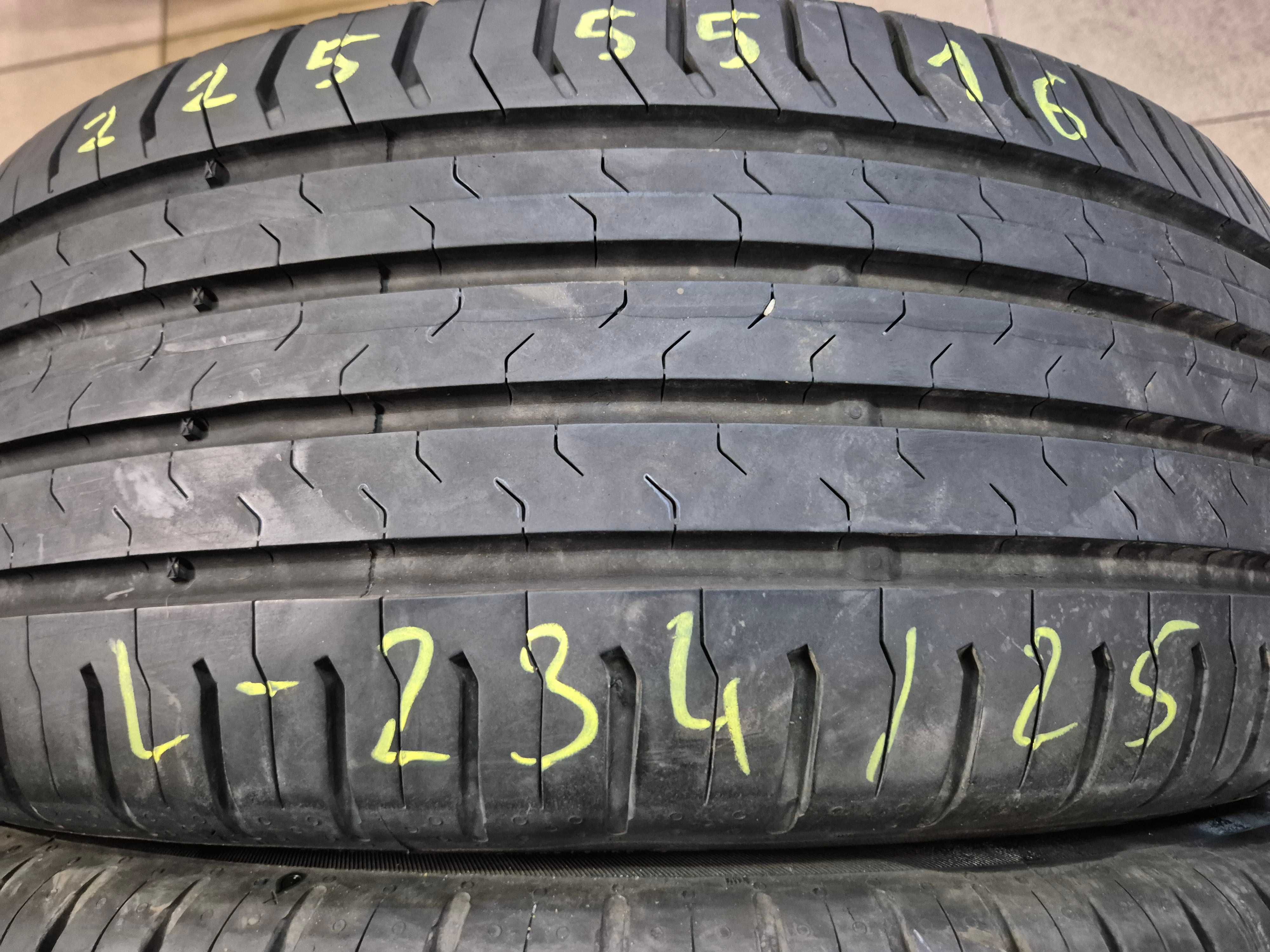 225/55r16 99V (L234/25)006 2szt 7mm ContiEcoContact 5 CONTINENTAL