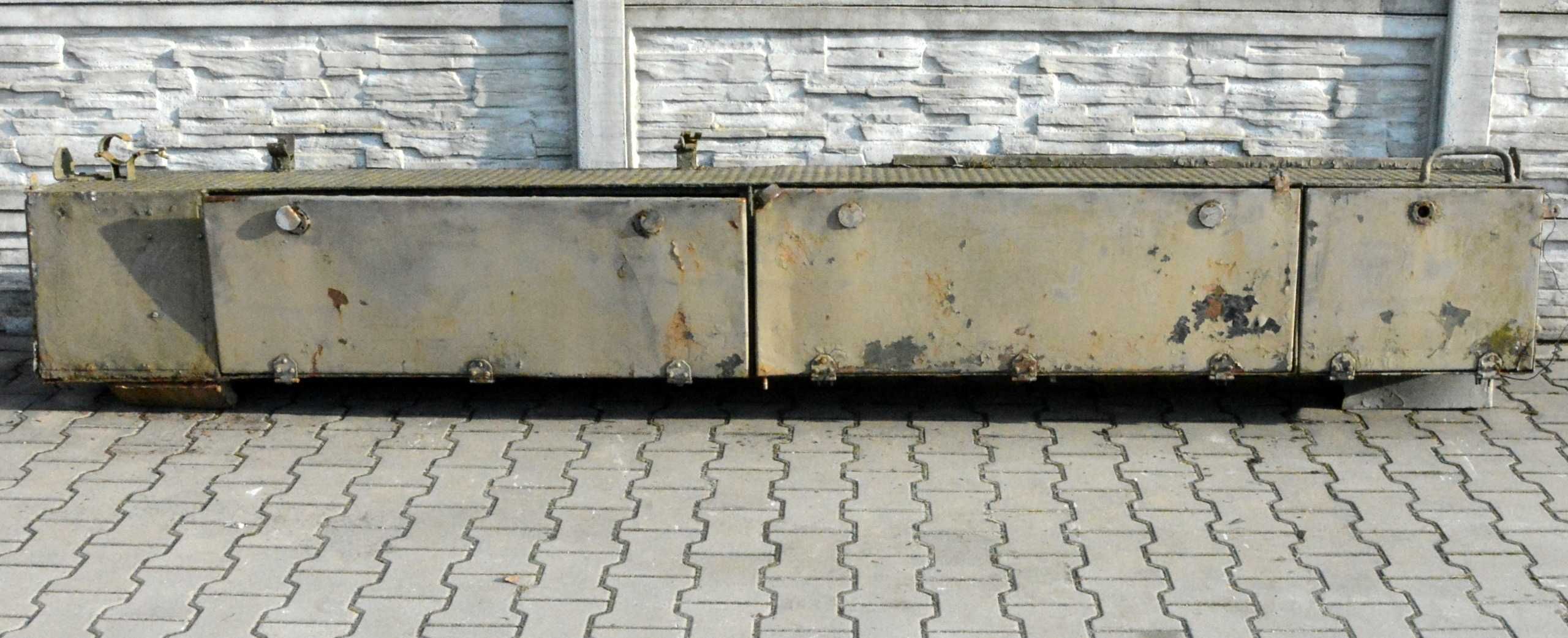 Skrzynia metalowa 300x40x40cm