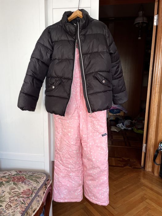 Комбез+пуховик для дівчинки