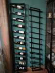 Stojak na wino loft design industrial design