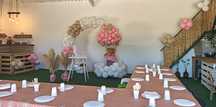Espaço privado com zona interior e exteriror para festas e eventos