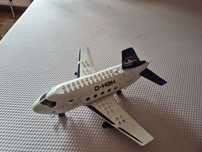 Lego duplo ogromny samolot pasażerski/cargo z pilotem