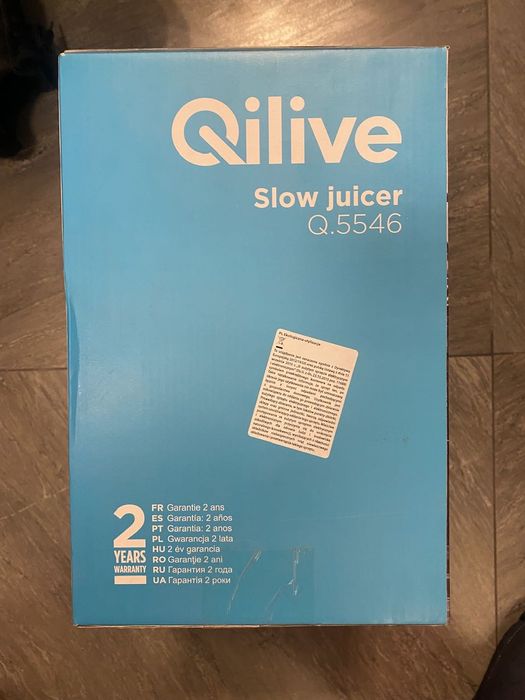 Wyciskarka wolnoobrotowa Qilive   Q.5546 NOWA
