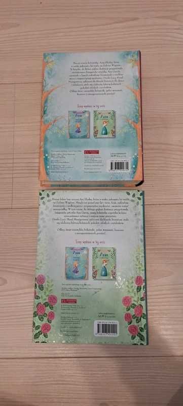 Zestaw dwóch książek "Ania z Zielonego Wzgórza" i "Ania z Avonlea"