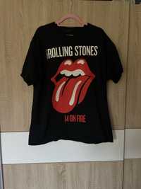 Koszulka The Rolling Stones XL 2014 retro logowana tour l4 on fire hit