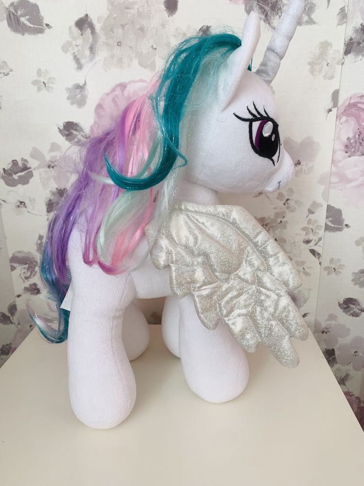 Pluszowy kucyk od Build-A-Bear, My Little Pony - Princess Celestia