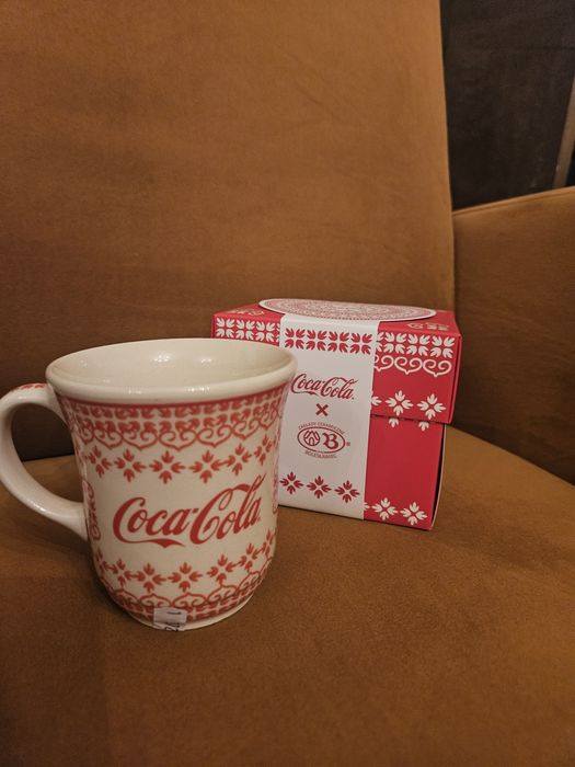 Kubek Bolesławiec & Coca Cola
