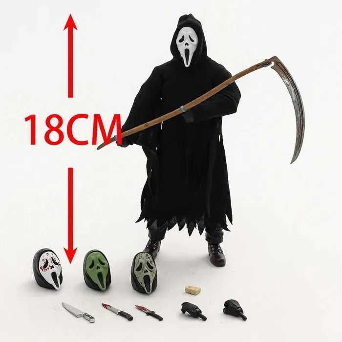 Figurka NECA Scream Ghostface -horror Krzyk