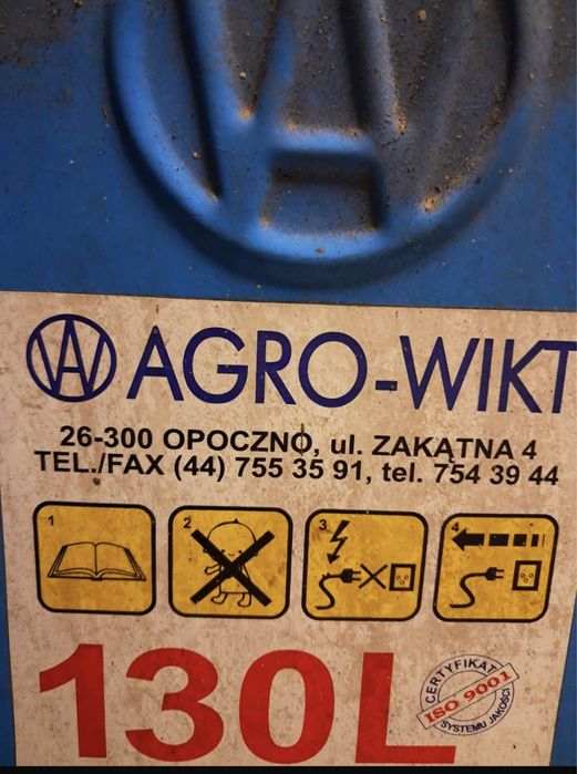 Betoniarka AGRO-WIKT 130L.