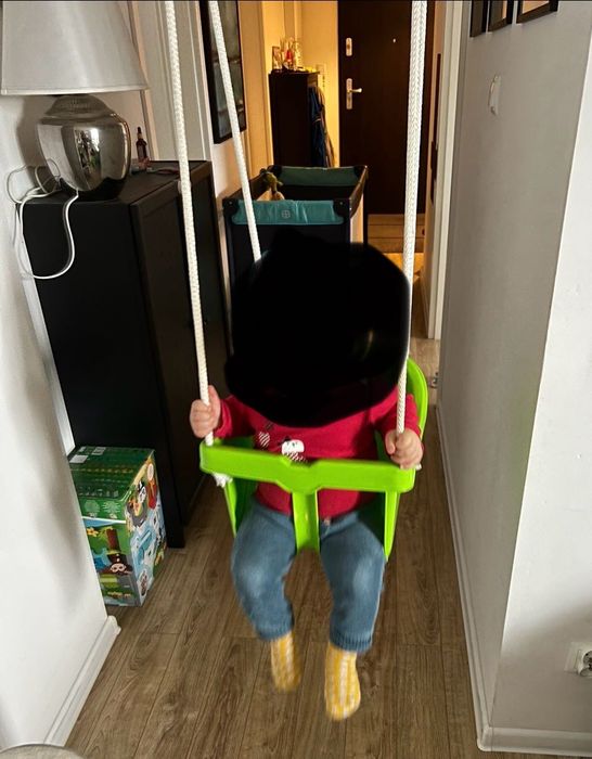 Bezpieczna huśtawka- do domu lub na zewnątrz