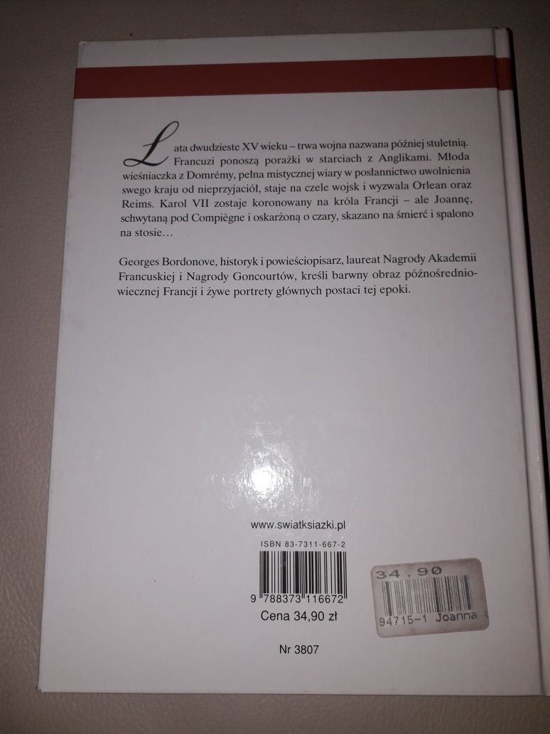 Joanna d'Arc biografia Georges Bordonove