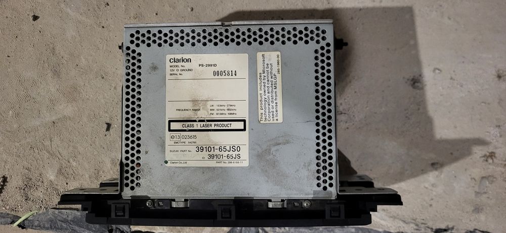 Магнитола на сузуки грант витара 2006