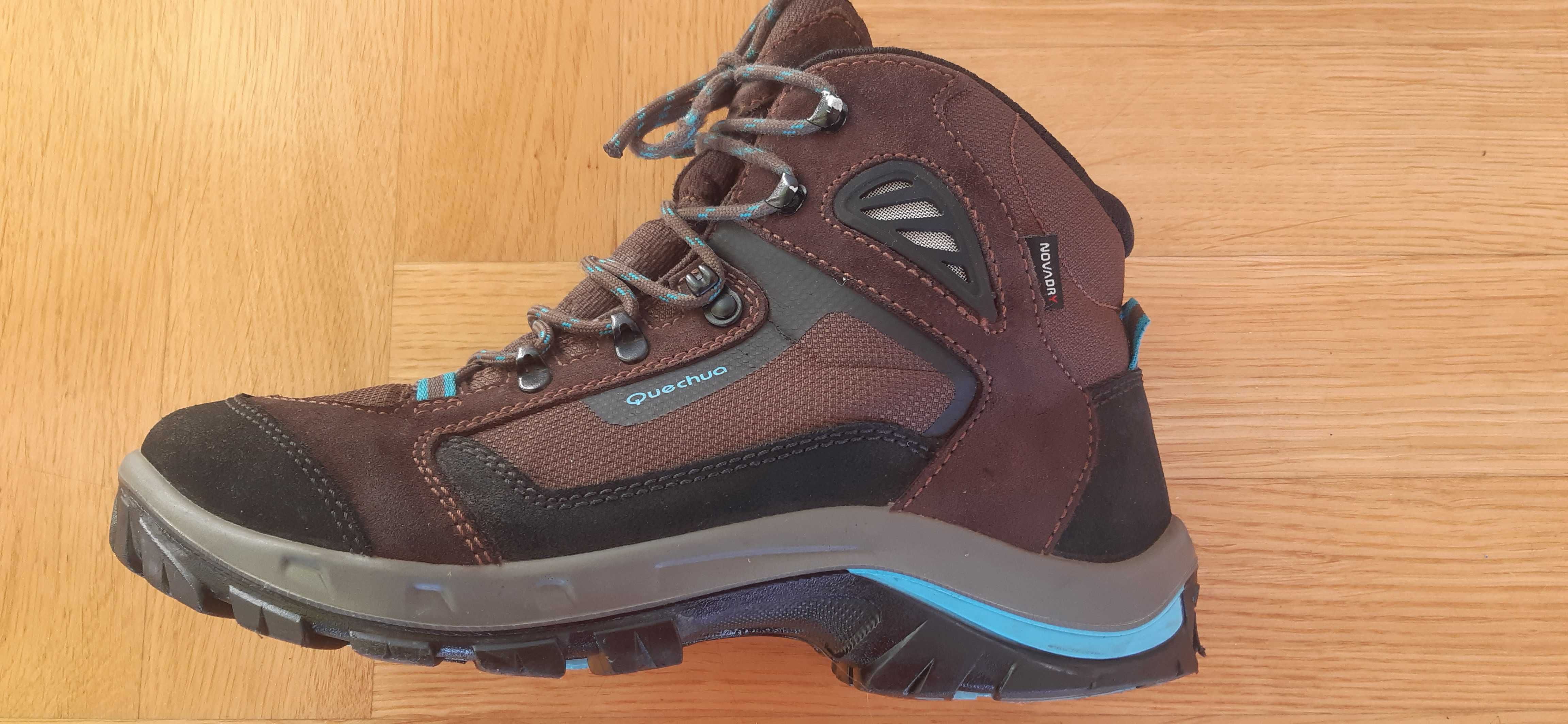 Buty trekkingowe rozmiar 41 Qechua Forclaz 500, jak nowe za 1/2 ceny