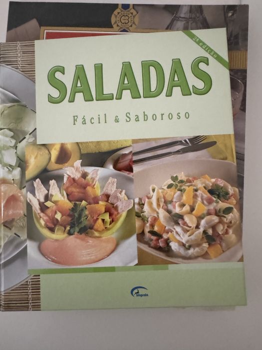 Livros Cozinha Marco Costa Avillez Chakall Saladas