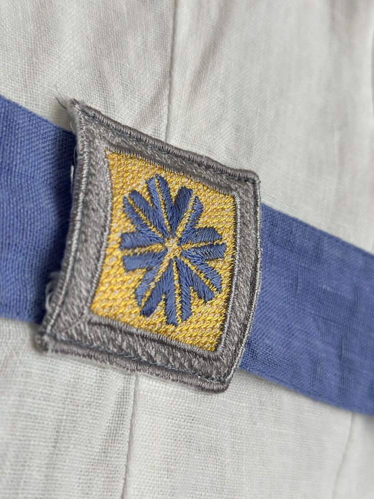 Вишита сукня із льону - ТМ Галерея Льону 46 розмір
