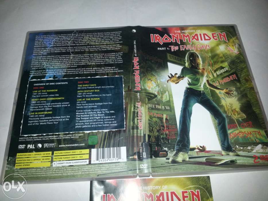 Iron Maiden: The History Of Iron Maiden Part 1: The Early Days (2 DVD]