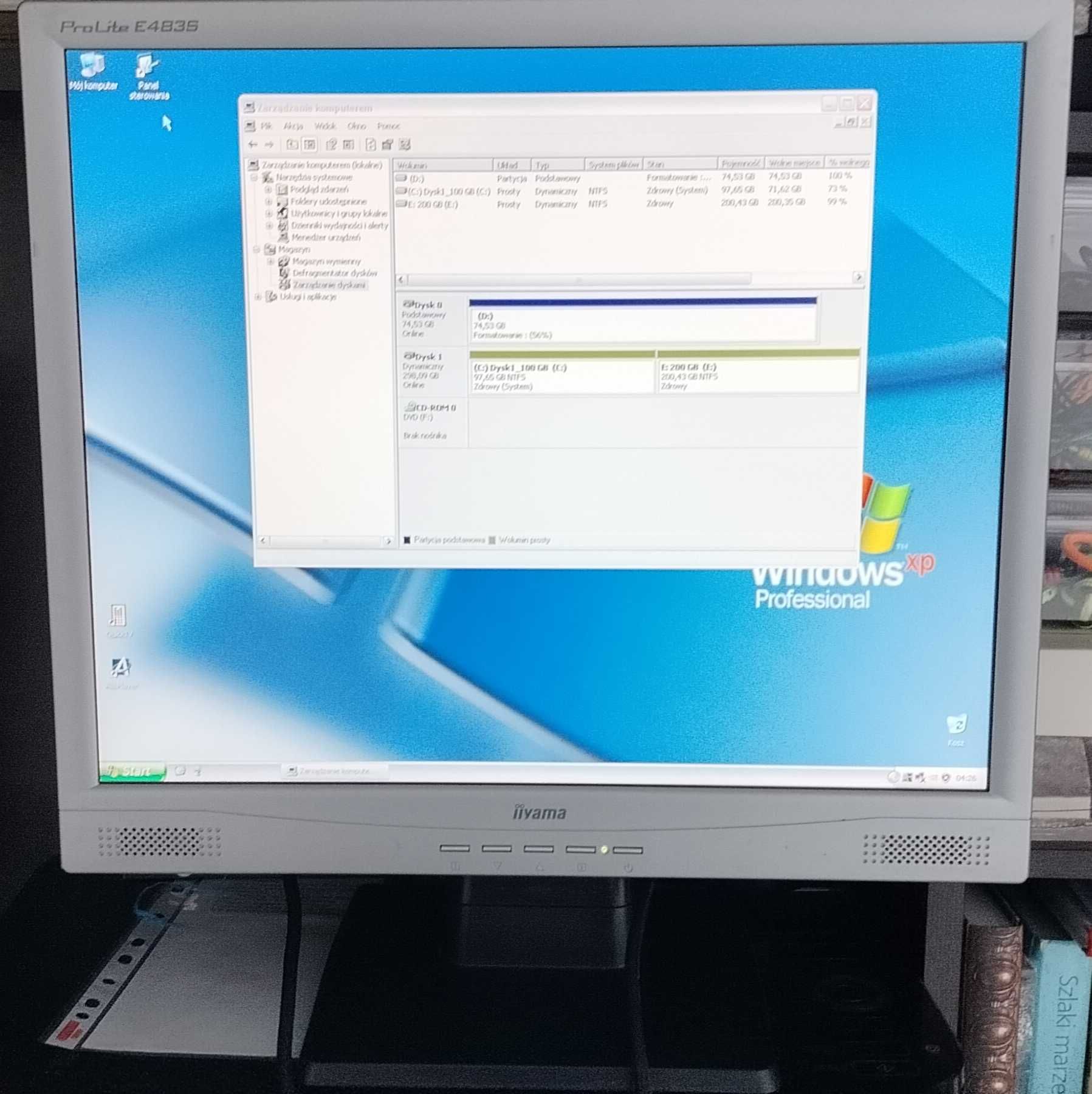 Sprzedam monitor iiyama Pro Lite E4835 19 cali