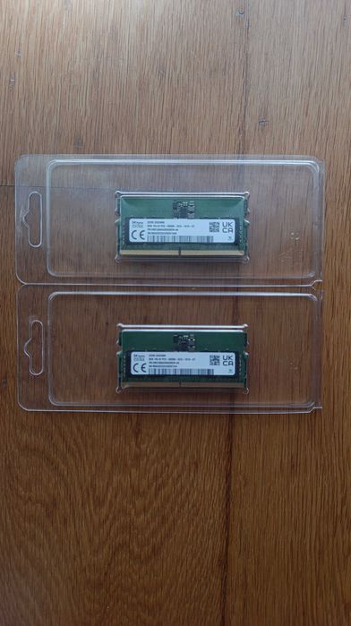 2x8GB RAM DDR5 (SK Hynix DDR5 8GB 1Rx16 5600B PC5 5600MHz SO-DIMM RAM)