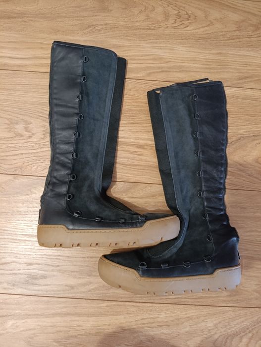 Кожаные сапоги НМ СРОЧНО! !