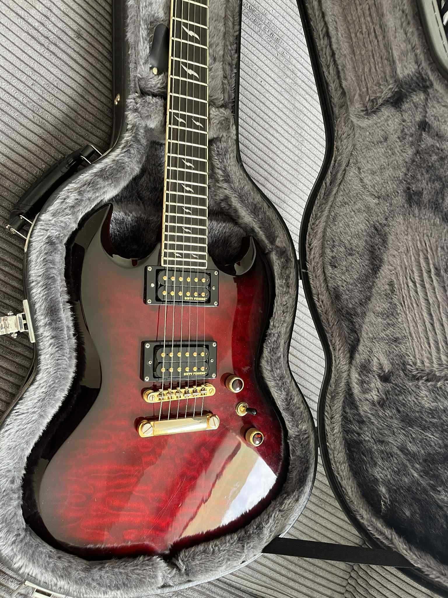 Epiphone SG Custom GX Black Cherry