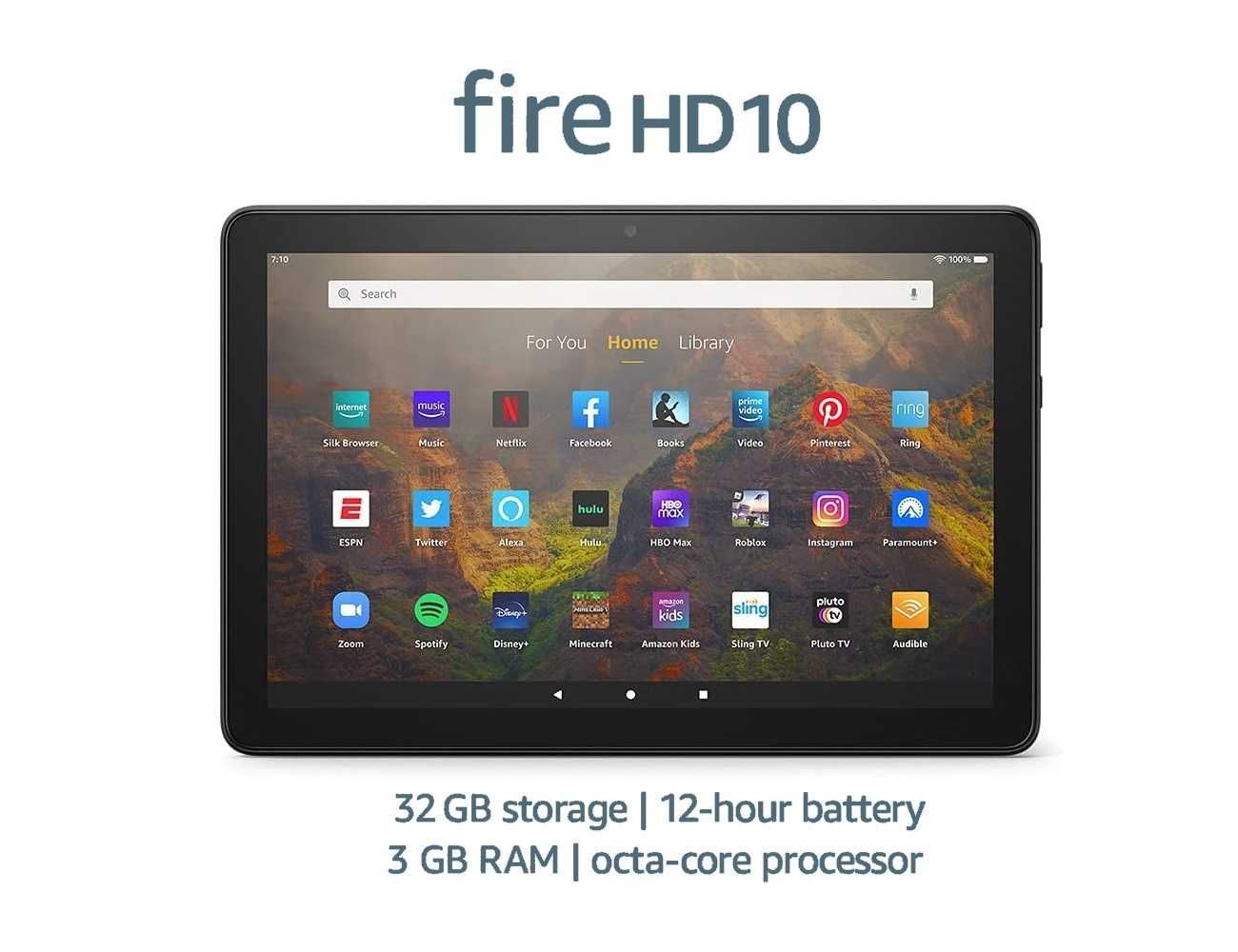 Планшет Amazon Fire HD10 Full HD (2022) 11th Gen/ 8-ядер/ 3Gb-32Gb