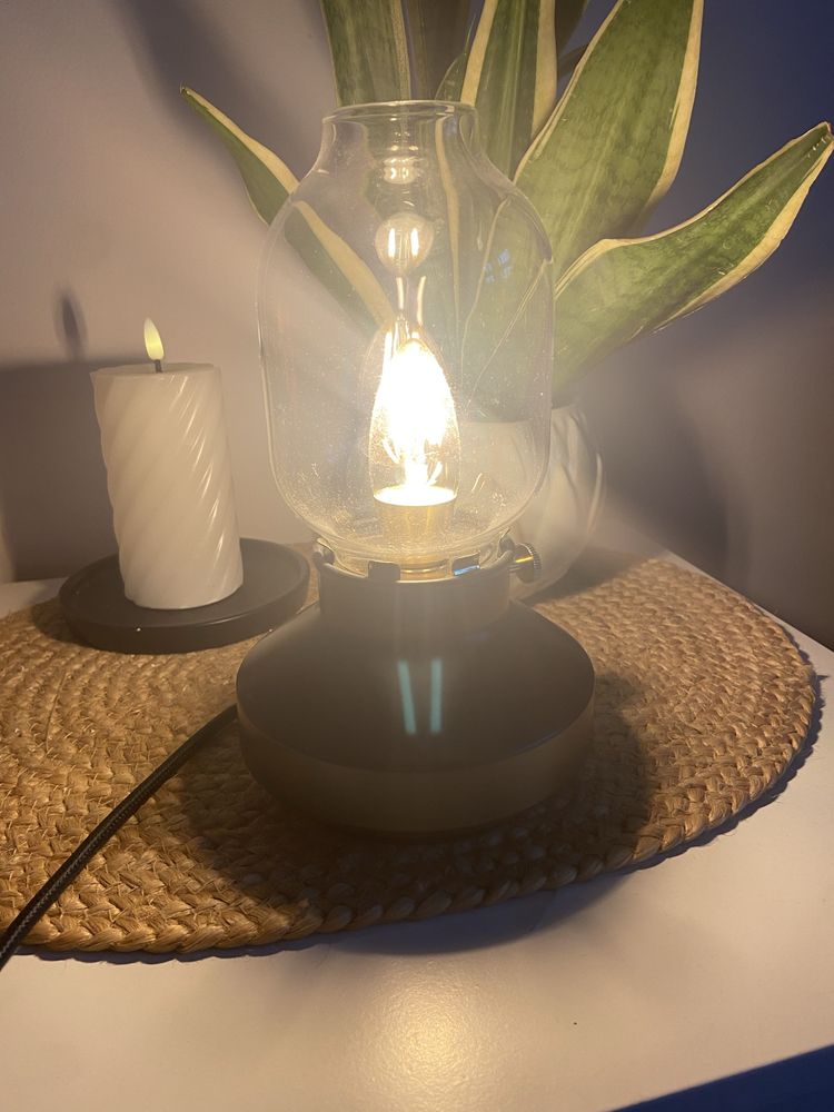 Ikea lampka nocna Tornaby z żarowką