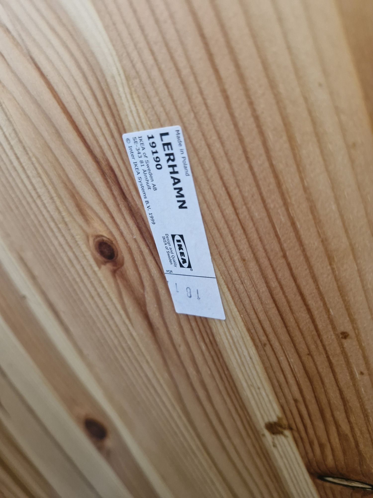 Stół Ikea Lerhamn biały