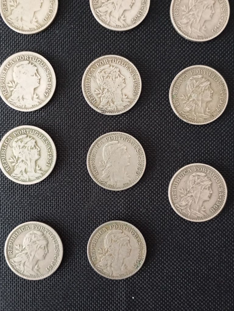 Moedas de 50 centavos