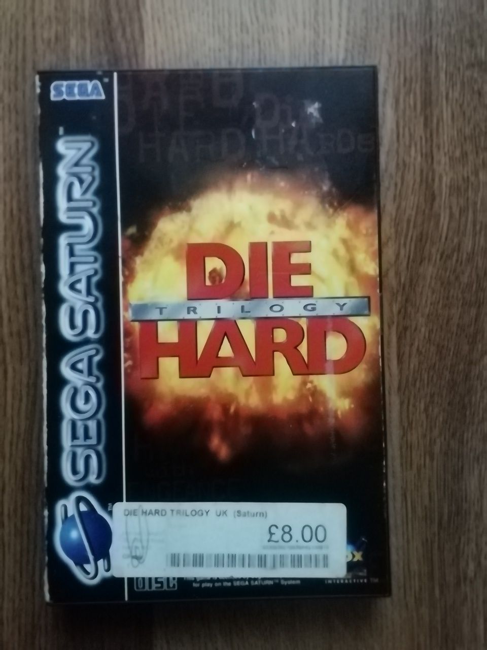 Sega Saturn gra Die hard trilogy