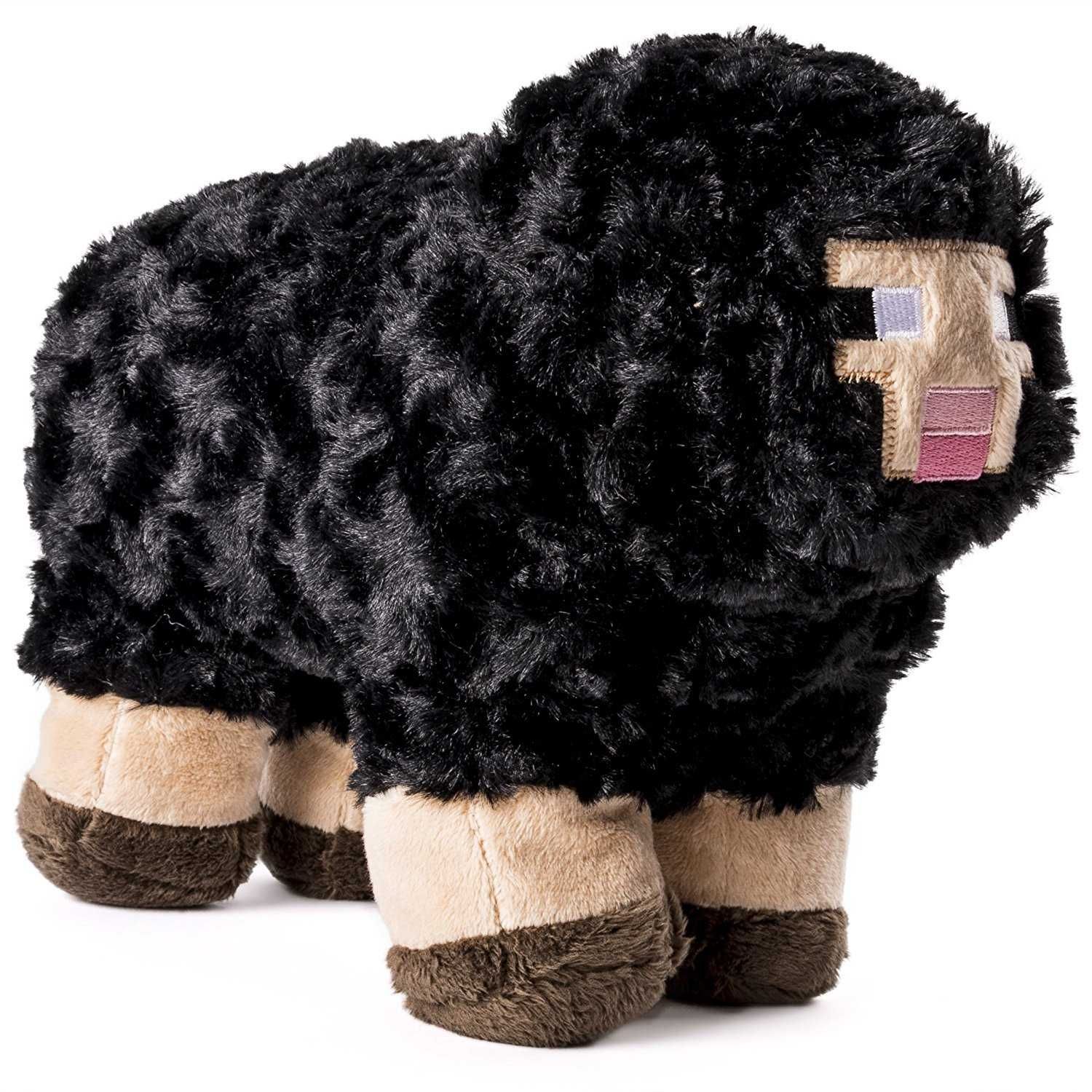 Мягкая игрушка Mojang Черная Овечка Black Sheep Майнкрафт 26 см