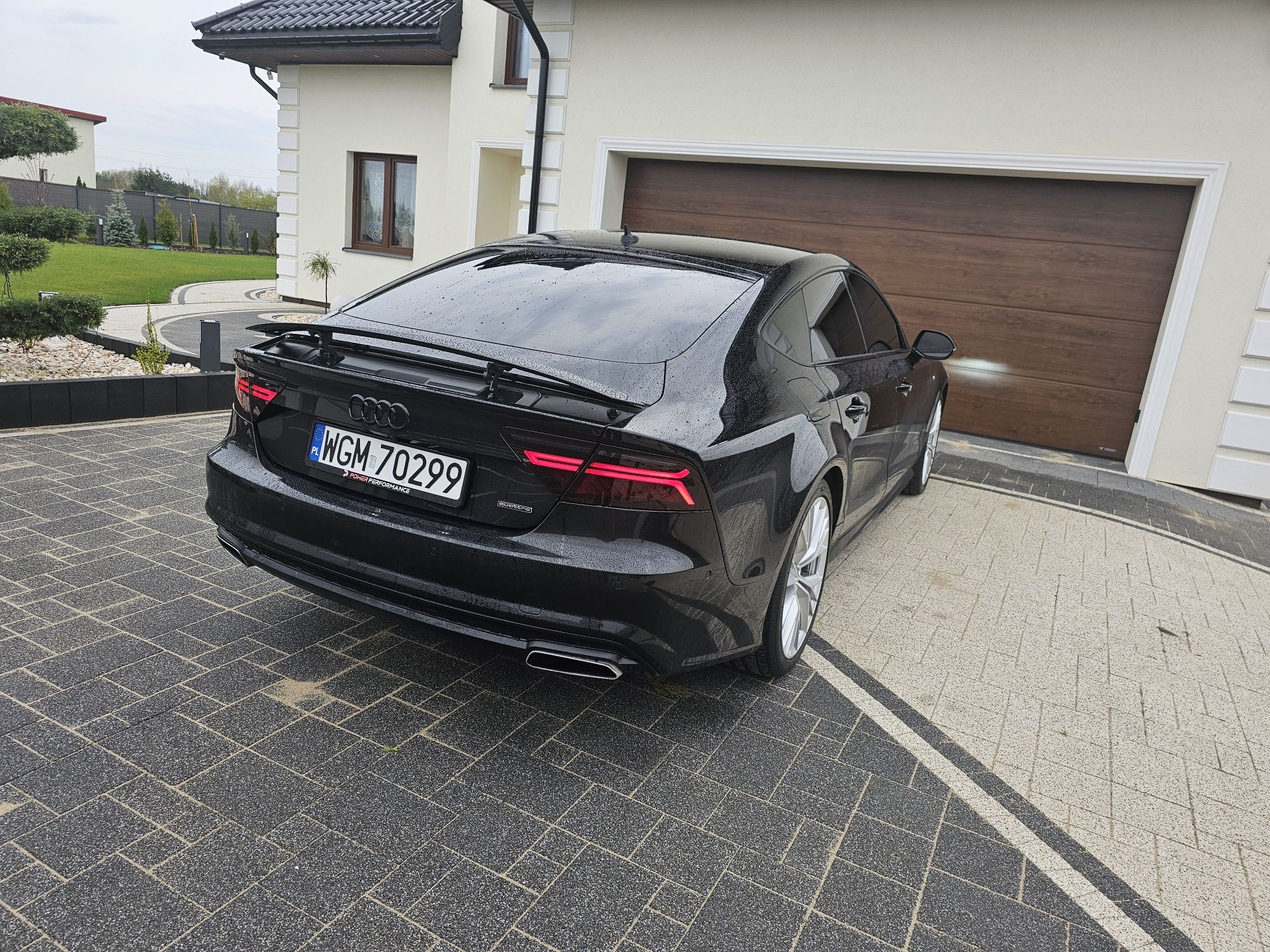 Audi a7 3.0bitdi 441km polift matrix 20" radary HUD Android 8-biegów